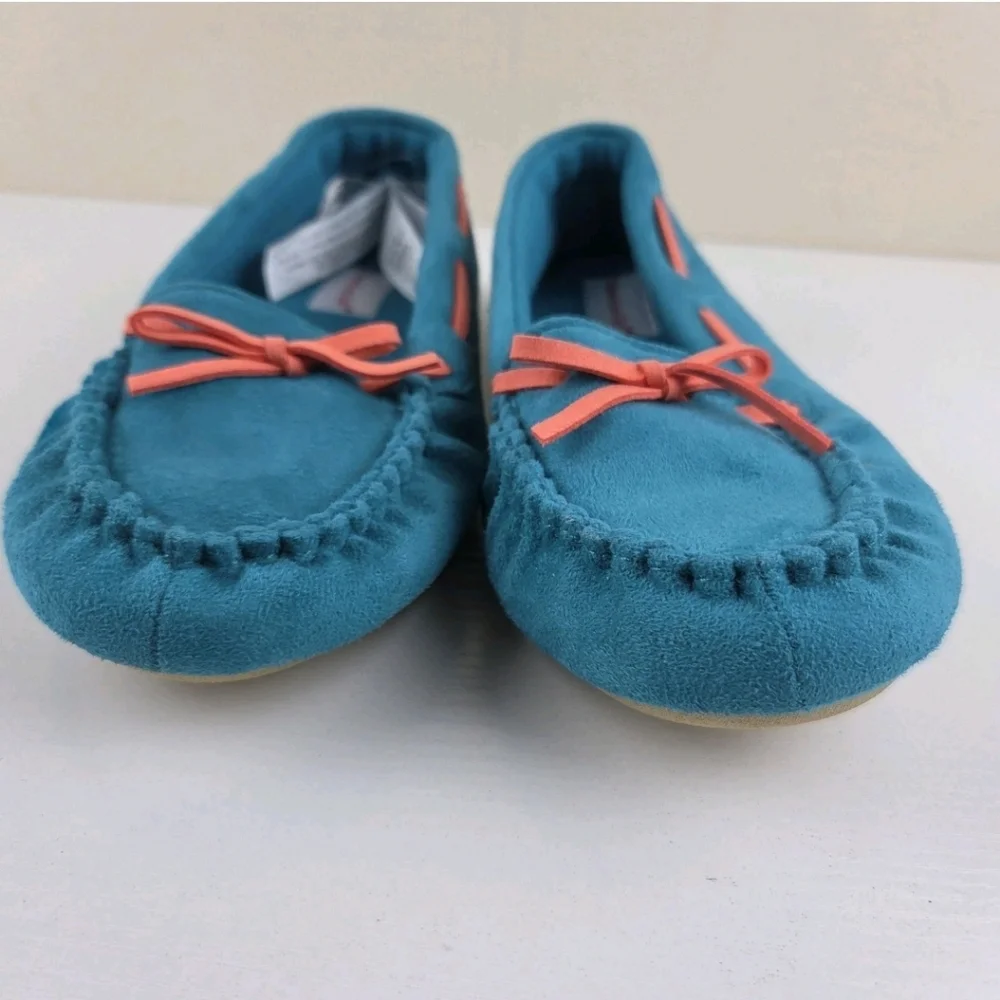 American Girl Tenney Grant Moccasin Loafers Slippers For Girls Size L 5.5-7 NWOT